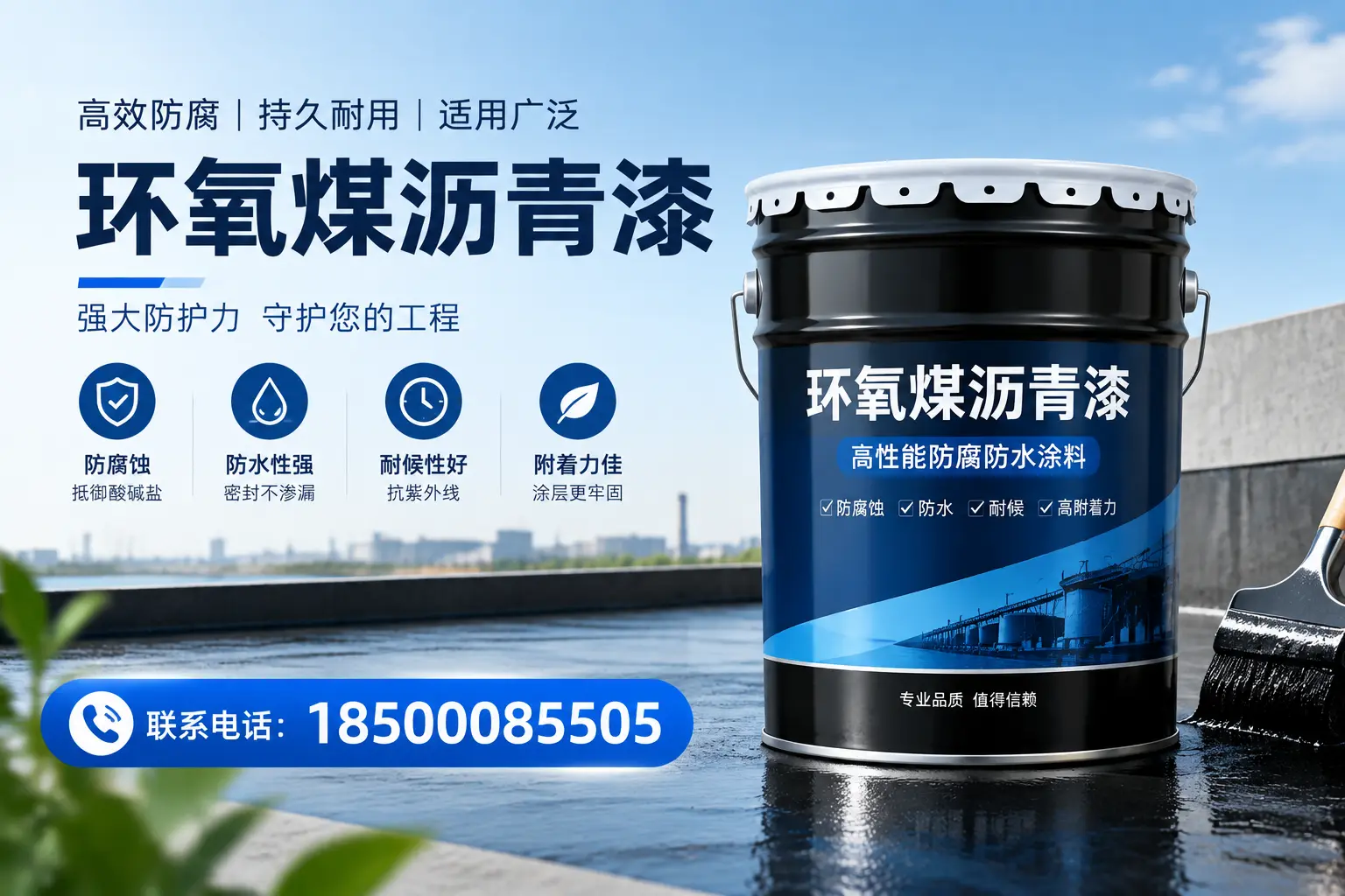 环氧煤沥青漆的施工方法详解，助力白城企业高效完成项目